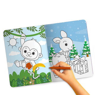 Lil Legends Crayon Colouring Book Vol 3 for Kids | Bold Outlines and Simple Designs | Animals, Birds and Surrounding World | Fun Colouring Activity Book | For LKG/UKG | Age 3+
