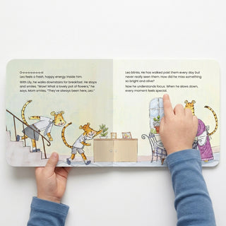 Lil Legends Mindful Moments Series - Slow Down, Leo, Staying Calm and Focused | Picture Story Book for Kids | Illustrated Stories to Build Self-Control and Emotional Learning | Age 5+