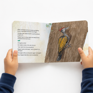Lil Legends Mindful Moments Series - Pepper's First Peck, Lost Wallet, Hunger Pangs and Final Goodbye | Set of 4 Books for Kids | Illustrated Stories to Build Courage and Resilience | Age 5+