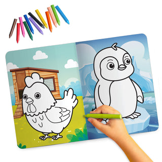 Lil Legends Jumbo Colouring Book Vol 2 for Kids | Bold Outlines and Fun Designs | Animals, Birds and Nature Scenes | Big Size Colouring Activity Book | For Toddlers/LKG/UKG | Age 4+