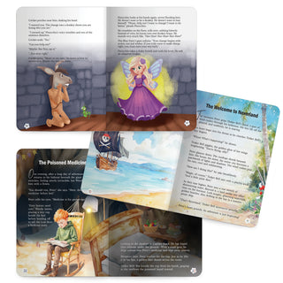 Lil Legends Timeless Classics Re-Imagined for Today | Set of 3 Story Books | Pinocchio, Around the World in 80 Days and More | Vocabulary, Imagination and Value Booster Stories | For Age 7+