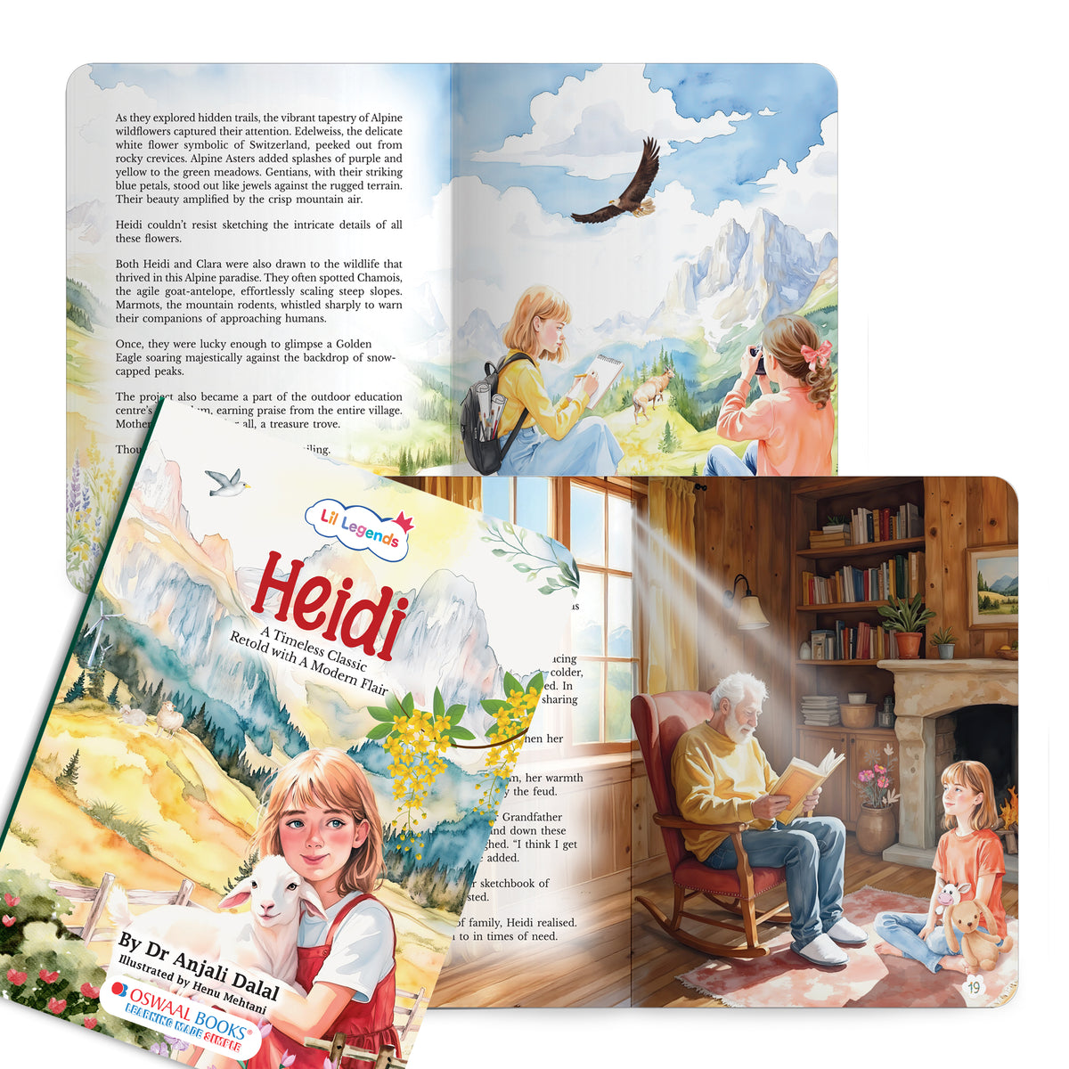 Lil Legends Timeless Classics Re-Imagined for Today | Set of 4 Story Books | Pinocchio, Around the World in 80 Days and More | Vocabulary, Imagination and Values Booster Stories | For Age 7+ f