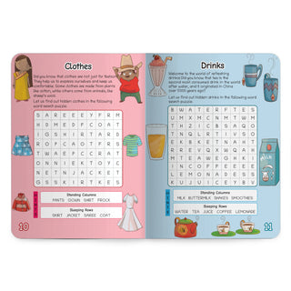 Lil Legends Word Search Puzzle Book for Kids Age 4+ Years - Interactive Learning Activity Book | Fun & Educational Puzzles to Boost Vocabulary, Spelling & Focus | Brain Games for Children