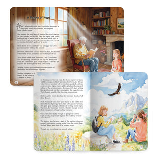 Lil Legends Timeless Classics Re-Imagined for Today | Set of 2 Illustrated Story Books | Heidi and Peter Pan | Vocabulary, Imagination and Value Booster Stories for Young Readers | For Age 7+