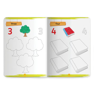Lil Legends Books of Copy Colouring Set of 5 Books for Kids | Transport, Shapes, Numbers, Clothes and Birds | Fun Activities and Vocabulary Booster | For LKG/UKG | Age 3+