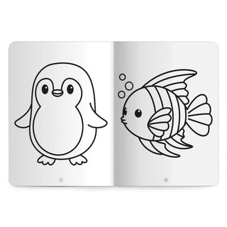 Lil Legends Crayon Colouring Book Vol 1 for Kids | Bold Outlines and Simple Designs | Animals, Birds and More | Fun Colouring Activity Book | For Nursery/LKG | Age 2+