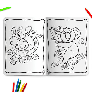 Lil Legends Book Of Crayon Colouring for Kids | Builds Focus, Creativity and Colour Recognition | Colouring Activity Book with Detailed Designs | For LKG/UKG | Age 4+