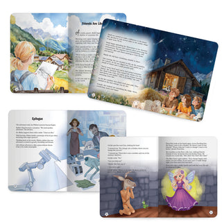 Lil Legends Timeless Classics Re-Imagined for Today | Set of 4 Story Books | Peter Pan, Around the World in 80 Days and More | Vocabulary, Imagination and Value Booster Stories | For Age 7+