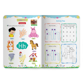 Lil Legends Incredible Phonics Level 1 Main Book Part 1, Part 2 and Sight Words Book | Set of 3 for Age 3-5 Years | Letter Sounds, High Frequency Words and Fun Activities | For Nursery/LKG/