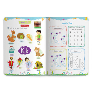 Lil Legends Incredible Phonics Level 1 Main Book Part 2 for Kids | Letter Sounds, Tracing, Writing, Word Recognition and Fun Activities | Phonics Workbook | For Nursery/LKG | Age 3-5
