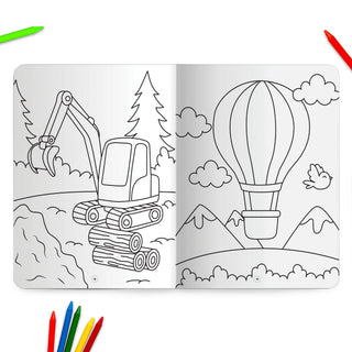 Lil Legends Book Of Crayon Colouring Vol 4 for Kids | Animals, Birds and Surrounding World | Boosts Focus, Creativity and Patience | Fun Activity Book | For UKG/Class 1/Class 2 | Age 4+