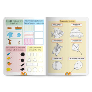 Lil Legends Book of Activities for Age 5+ | Fun Learning Workbook with Writing, Colouring, Phonics, Maths, Puzzles and More | Early Learning Activity Book | For Nursery/Kindergarten