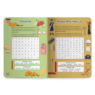 Lil Legends Word Search Puzzle Book for Kids Age 4+ Years - Interactive Learning Activity Book | Fun & Educational Puzzles to Boost Vocabulary, Spelling & Focus | Brain Games for Children