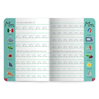 Lil Legends Writing Books Lowercase Tracing and Vocabulary Book Level | 1 New Age Lowercase Writing D'Nealian Style | Small Letters Practise Workbook | For LKG/UKG | Age 4+