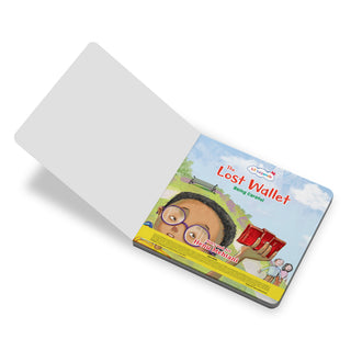 Lil Legends Mindful Moments Series - The Lost Wallet, Being Careful | Colourful Picture Story Book for Kids | Illustrated Stories to Build Self-Control and Emotional Learning | Age 5+