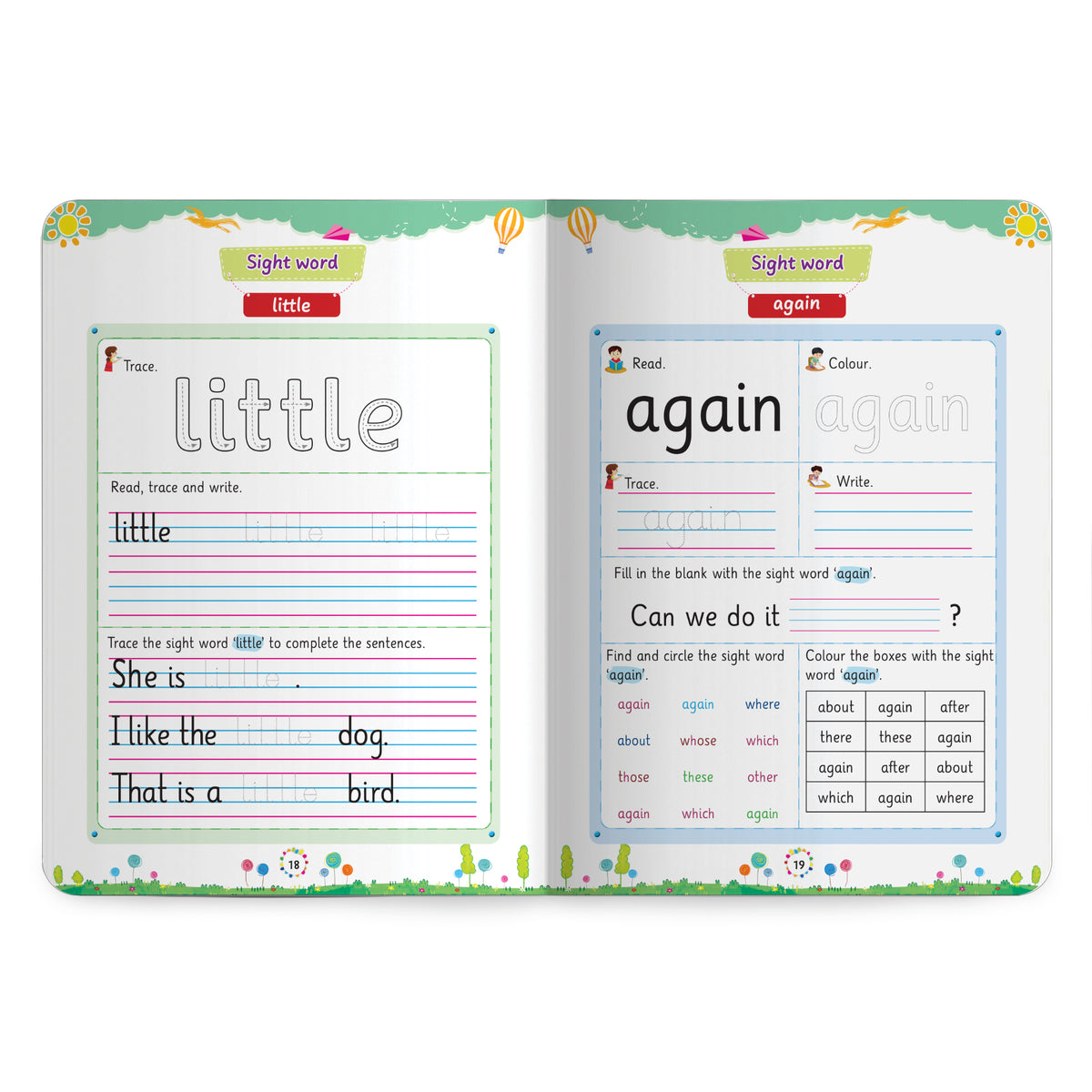 Lil Legends Incredible Phonics Sight Words Book Level 4 | Complex High Frequency Words and Sentence Reading | Fun Activity Book | Age 6+