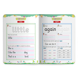 Lil Legends Incredible Phonics Sight Words Book Level 4 for Kids | Complex High Frequency Words and Sentence Reading | Fun Activity Book | For Class 1 and 2 | Age 6-8