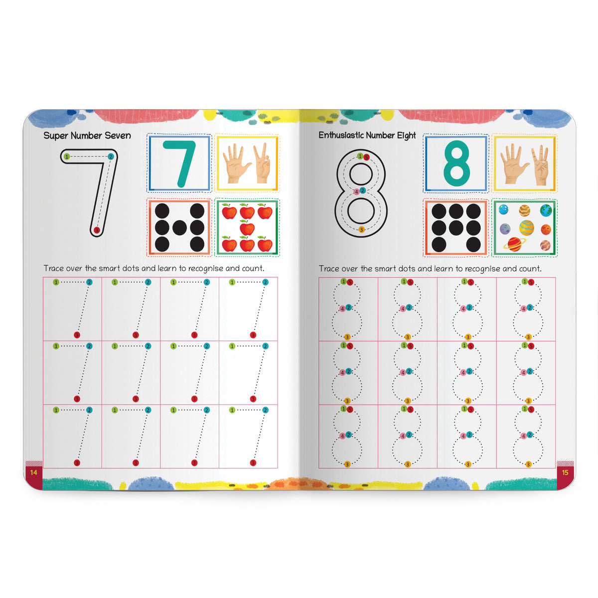 Lil Legends Writing Books Number Tracing and Activity Book Level 1 for Kids | Number Recognition and Fun Activities | Workbook with Smart Dot Guidance | For Nursery/LKG/UKG | Age 2-4