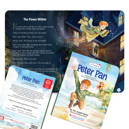 Lil Legends Timeless Classics Re-Imagined for Today | Set of 2 Illustrated Story Books | Heidi and Peter Pan | Vocabulary, Imagination and Value Booster Stories for Young Readers | For Age 7+