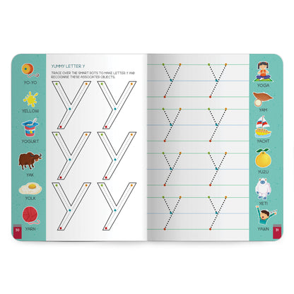 Lil Legends Complete Print Writing Pack | Set of 5 Books | Uppercase, Lowercase A-Z and Number Tracing 0-9 | India's First Pre-Writing Programme | Nursery/LKG/UKG | Age 2-6