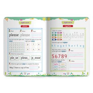 Lil Legends Incredible Phonics Sight Words Book Level 4 for Kids | Complex High Frequency Words and Sentence Reading | Fun Activity Book | For Class 1 and 2 | Age 6-8