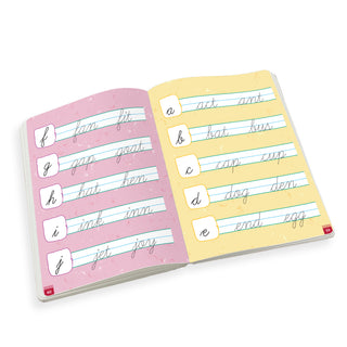 Lil Legends Cursive Writing Starter Pack | Set of 2 Books | Uppercase Level 1 and Lowercase Level 2 | Three Line Handwriting and Vocabulary Practice | For LKG/UKG | Age 4+