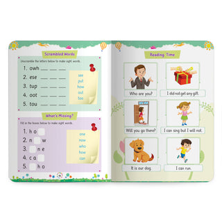 Lil Legends Incredible Phonics Level 2 Sight Words Book for Kids | High Frequency Words and Reading Practice | Vocabulary and Activity Book | For UKG and Class 1 | Age 4-6