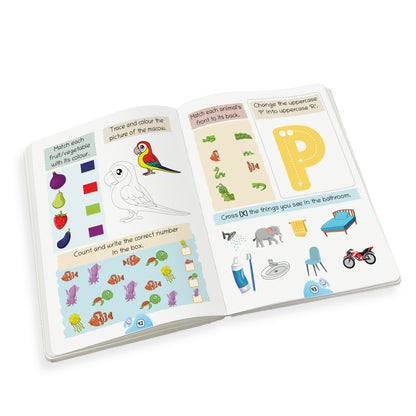 Lil Legends Book of Activities for Kids Age 3+ | Fun Learning Workbook with Tracing, Colouring, Matching and Puzzles | Early Learning Activity Book | For Toddlers/Nursery/LKG/UKG