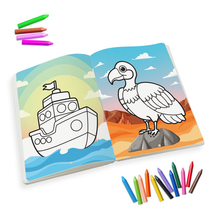 Lil Legends Jumbo Colouring Book Vol 2 for Kids | Bold Outlines and Fun Designs | Animals, Birds and Nature Scenes | Big Size Colouring Activity Book | For Toddlers/LKG/UKG | Age 4+