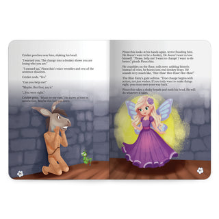 Lil Legends Timeless Classics Re-Imagined for Today | Set of 4 Story Books | Pinocchio, Around the World in 80 Days and More | Vocabulary, Imagination and Values Booster Stories | For Age 7+ f