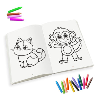 Lil Legends Jumbo Colouring Book Vol 1 for Kids | Bold Outlines and Fun Designs | Animals and Birds | Big Size Colouring Activity Book | For Nursery/LKG | Age 3+
