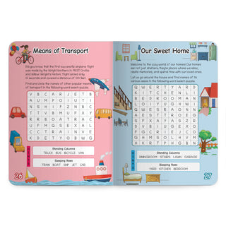 Lil Legends Word Search Puzzle Book for Kids Age 4+ Years - Interactive Learning Activity Book | Fun & Educational Puzzles to Boost Vocabulary, Spelling & Focus | Brain Games for Children