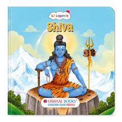 Lil Legends Shiva Story Book for Kids | Mythological Tales of Lord Shiva | Colourful Illustrations & Simple Language | Cultural Learning & Moral Stories | Age 3+ Years
