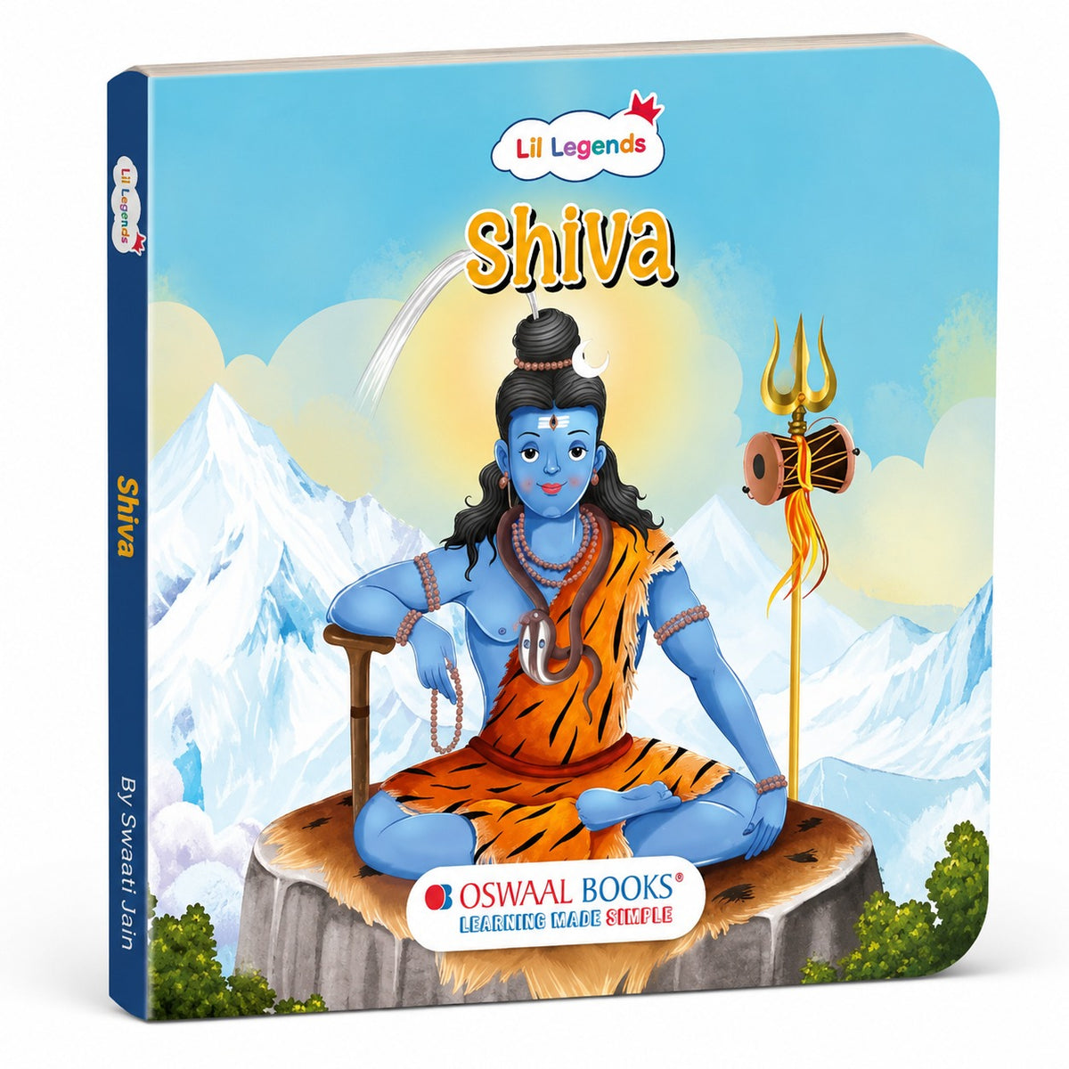Lil Legends Shiva Story Book for Kids | Mythological Tales of Lord Shiva | Colourful Illustrations & Simple Language | Cultural Learning & Moral Stories | Age 3+ Years