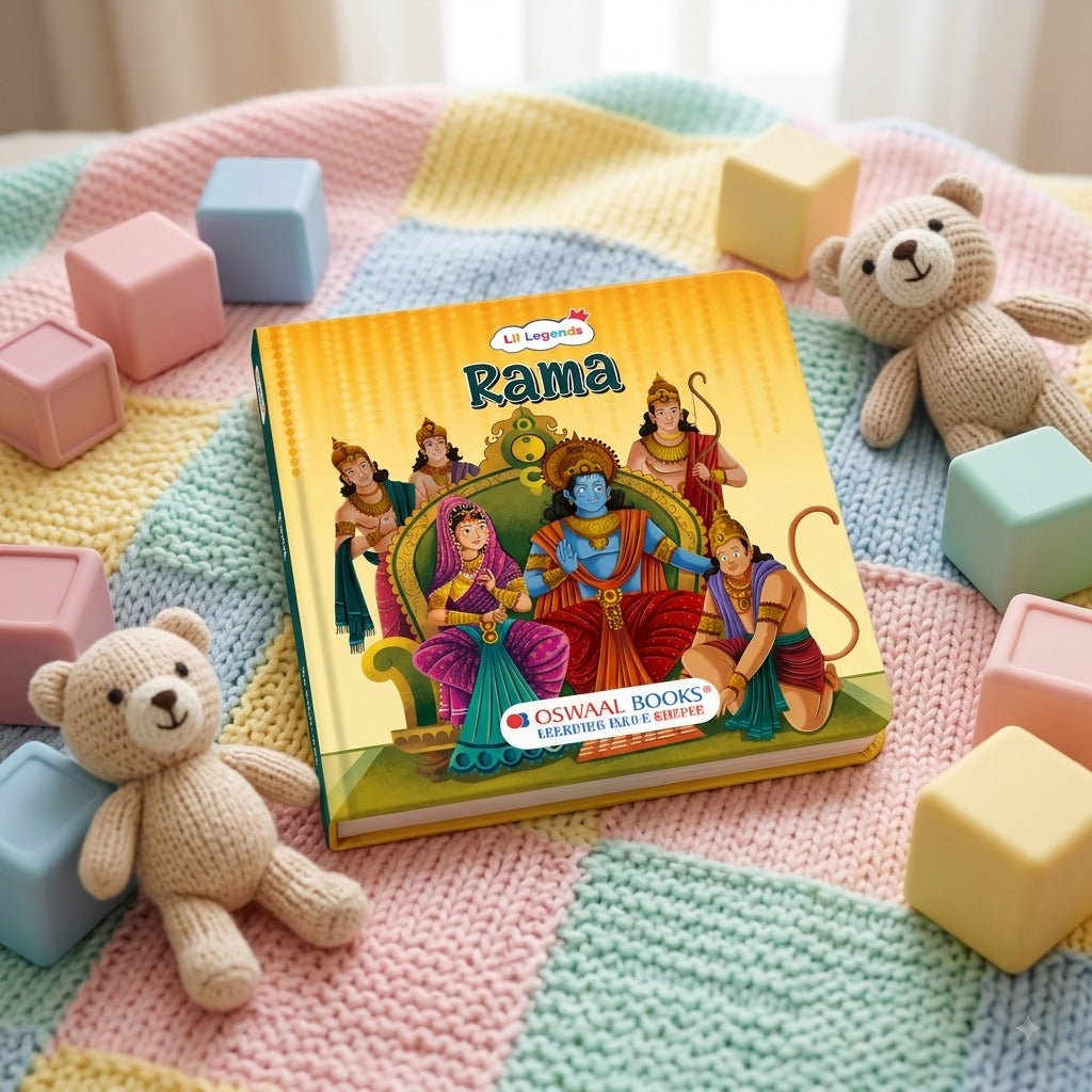 Lil Legends My Little Board Book of Mythological Tales of Lord Rama for Kids Age 3+ Years | Enchanting Indian Stories with Colourful Illustrations | Hindu Mythology Picture Book