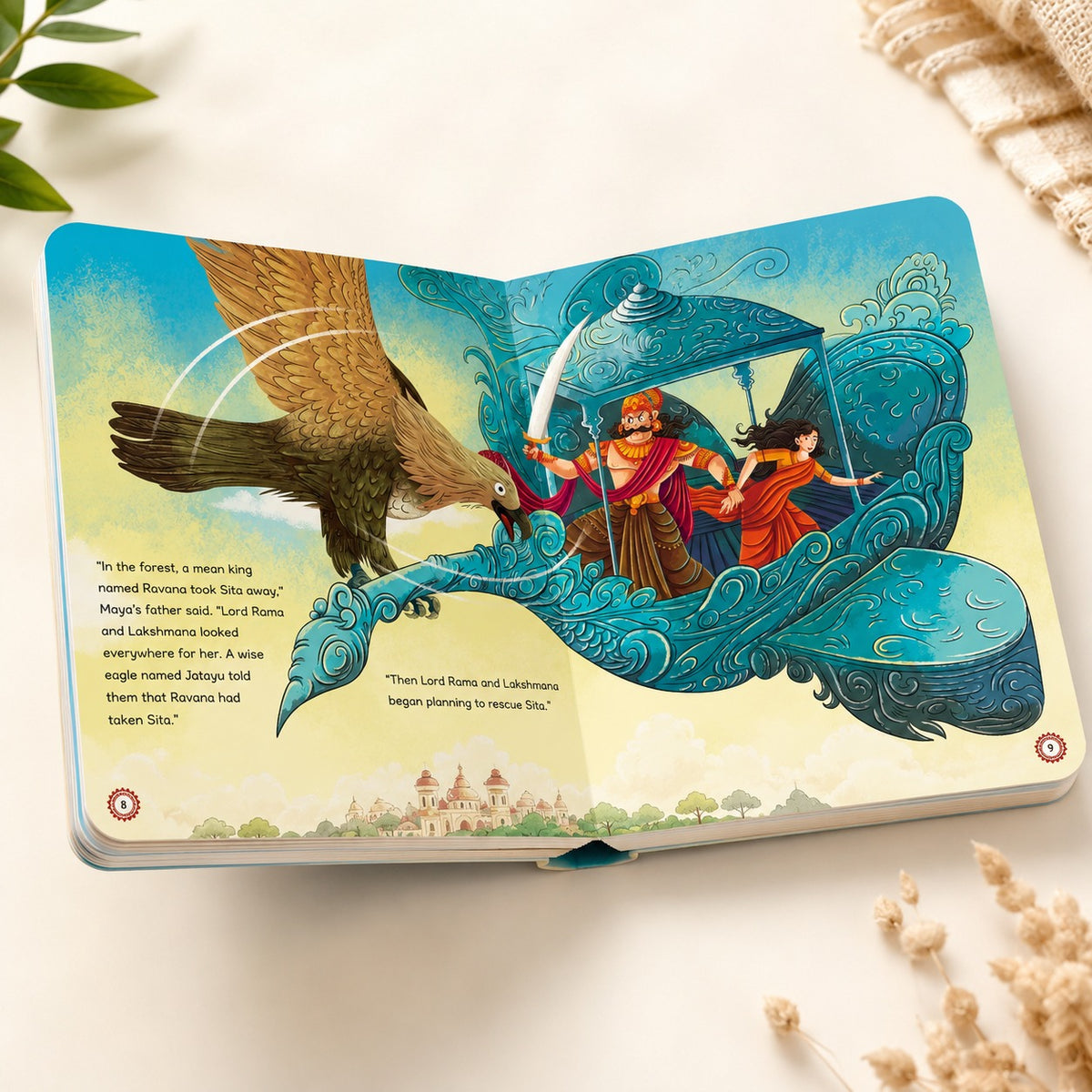 Lil Legends My Little Board Book of Mythological Tales of Lord Rama for Kids Age 3+ Years | Enchanting Indian Stories with Colourful Illustrations | Hindu Mythology Picture Book