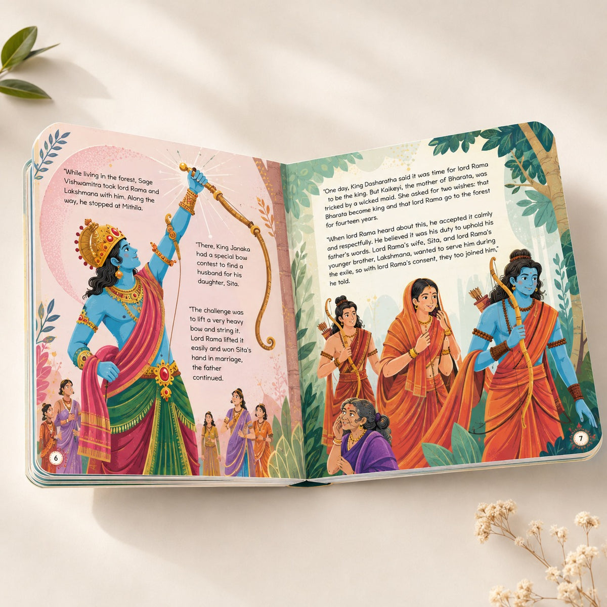 Lil Legends My Little Board Book of Mythological Tales of Lord Rama for Kids Age 3+ Years | Enchanting Indian Stories with Colourful Illustrations | Hindu Mythology Picture Book