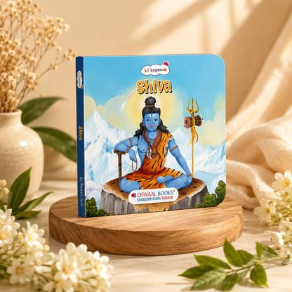 Lil Legends Shiva Story Book for Kids | Mythological Tales of Lord Shiva | Colourful Illustrations & Simple Language | Cultural Learning & Moral Stories | Age 3+ Years