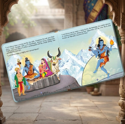 Lil Legends Shiva Story Book for Kids | Mythological Tales of Lord Shiva | Colourful Illustrations & Simple Language | Cultural Learning & Moral Stories | Age 3+ Years