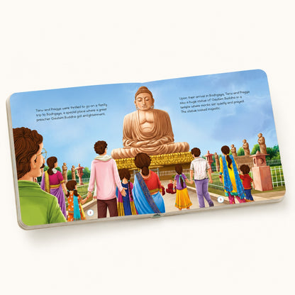 Lil Legends Gautam Buddha Story Boardbook for Kids | Illustrated Life Stories with Moral Lessons | Cultural Learning Picture Book | Easy Language | Age 3+ Years