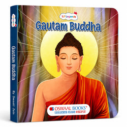 Lil Legends Gautam Buddha Story Boardbook for Kids | Illustrated Life Stories with Moral Lessons | Cultural Learning Picture Book | Easy Language | Age 3+ Years