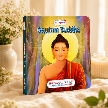 Lil Legends Gautam Buddha Story Boardbook for Kids | Illustrated Life Stories with Moral Lessons | Cultural Learning Picture Book | Easy Language | Age 3+ Years
