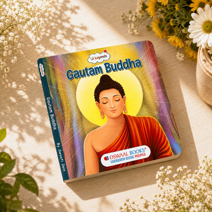 Lil Legends Gautam Buddha Story Boardbook for Kids | Illustrated Life Stories with Moral Lessons | Cultural Learning Picture Book | Easy Language | Age 3+ Years
