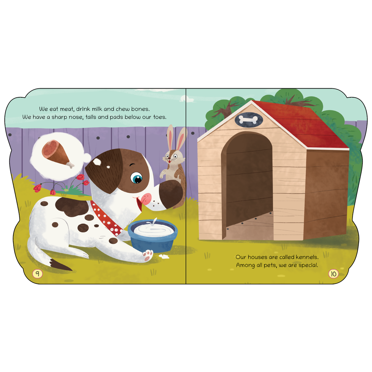 Lil Legends Shaped Board Book - Pet Animals: Dog | Dog-Shaped Picture Book for Kids Age 2+ Years | Early Learning Book with Colourful Illustrations for Toddlers & Preschoolers