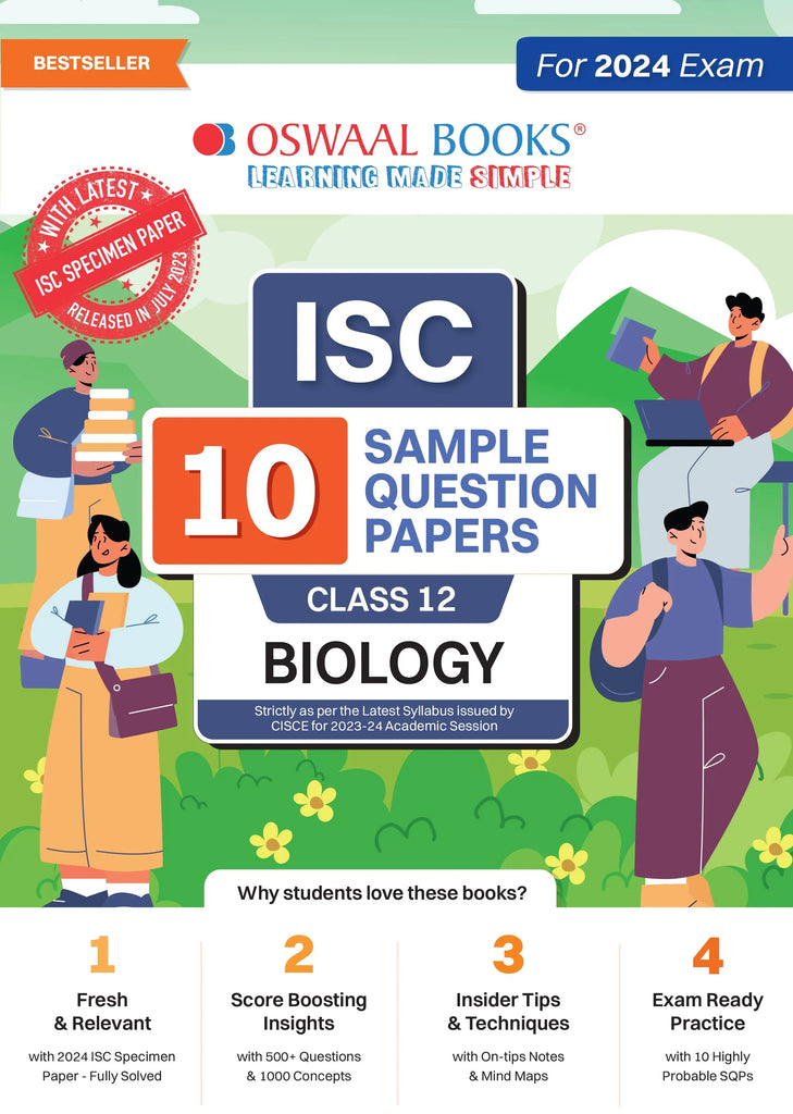 ISC Biology 10 Sample Question Papers Class 12 For Board Exams 2024