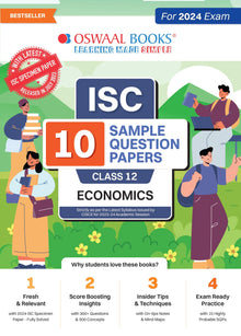 ISC 10 Sample Question Papers Class 12 Economics | For 2024 Board Exams