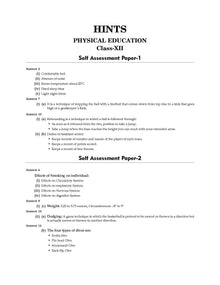 ISC 10 Sample Question Papers Class 12 Physical Education For Board Exams 2024 (Based On The Latest CISCE/ ISC Specimen Paper) - Oswaal Books and Learning Pvt Ltd