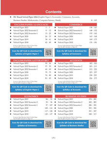 ISC 5 Previous Year Solved Papers Class-12 | Year wise 2018-2024 |  Commerce (Accounts, Economics, Business studies, commerce, English 1, English 2, Maths, Hindi, Computer science) For 2025 Board Exam Oswaal Books and Learning Private Limited
