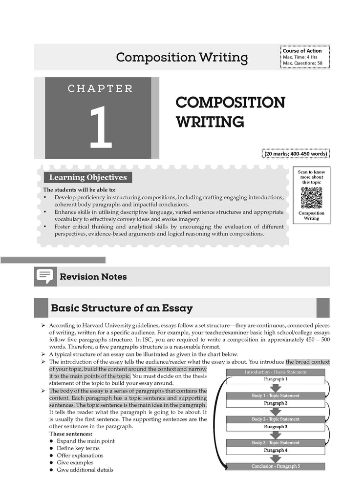 ISC Question Bank Chapterwise & Topicwise Solved Papers Class 11 & 12 English-1 For 2026 Exam Oswaal Books and Learning Private Limited