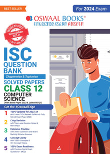 ISC Question Bank Class 12 Computer Science Book (2024